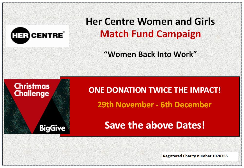 Big Give Nov 2022 Her Centre