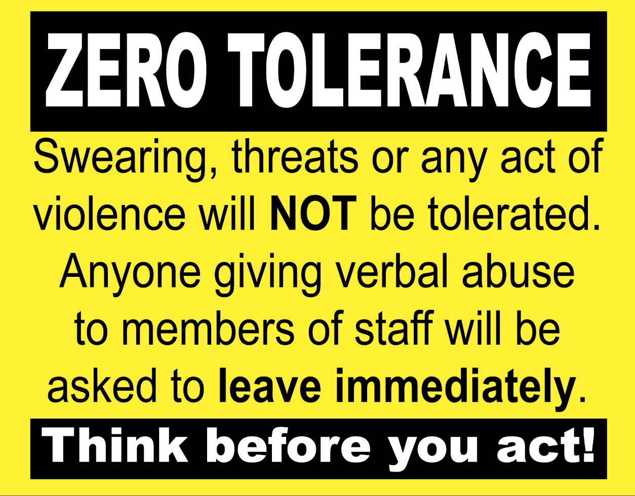 Zero Tolerance Website Her Centre