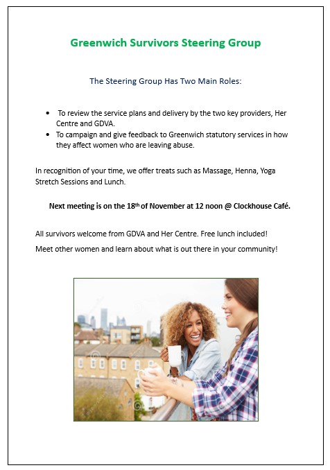 Steering Group Flyer – Nov 2024